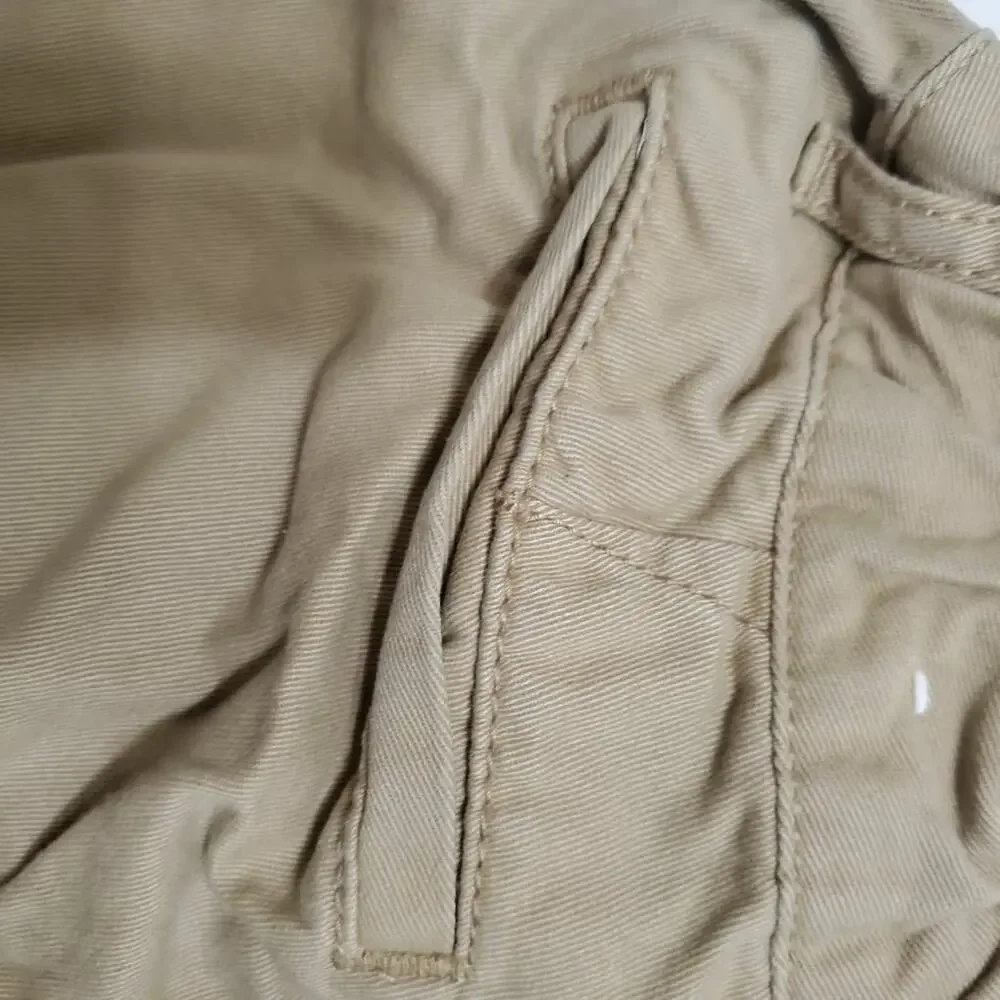 The Childrens Place Bottoms Boy 4 Chino Shorts Brown Flat Front Adjustable Waist
